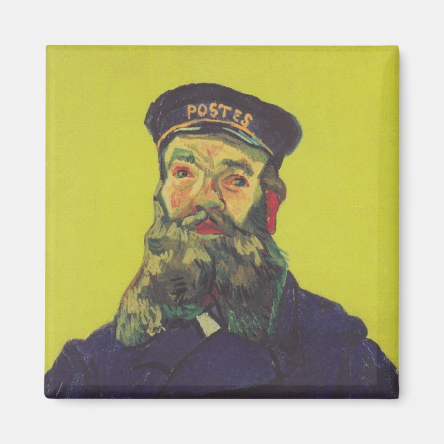 Portrait of Joseph Roulin | Vincent van Gogh Magnet (Front)