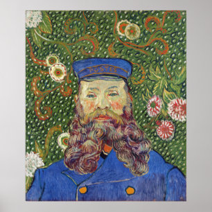 Portrait of Joseph Roulin, Vincent Van Gogh Poster
