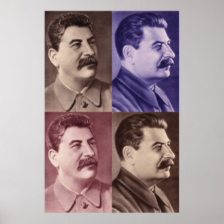 Portrait of Joseph Stalin Poster