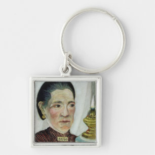 Portrait of Josephine, the artist's second wife, c Key Ring