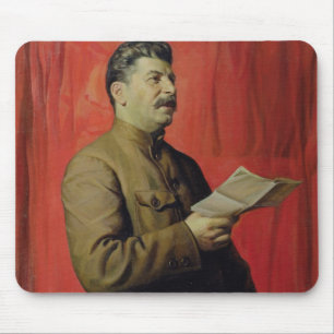 Portrait of Josif Stalin, 1933 Mouse Mat