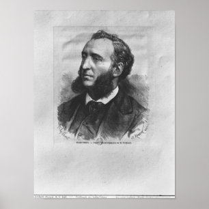 Portrait of Jules Ferry Poster
