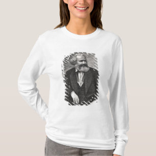 Portrait of Karl Marx 1857 T-Shirt