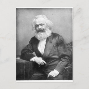 Portrait of Karl Marx Postcard