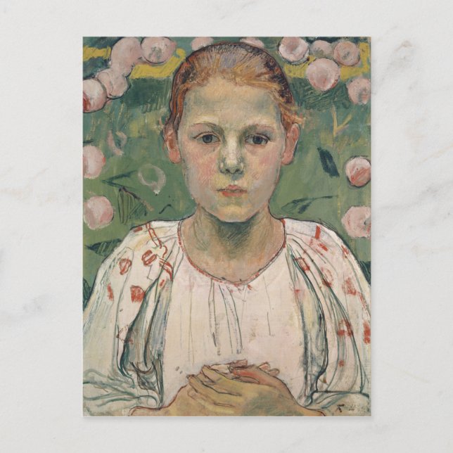 Portrait of Kathe von Bach | In the Garden Postcard (Front)