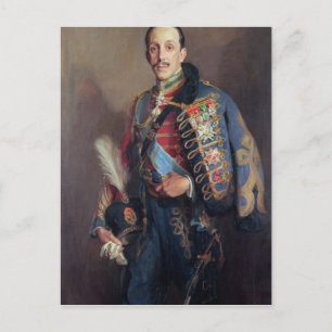 Portrait of King Alfonso XIII of Spain , 1927 Postcard