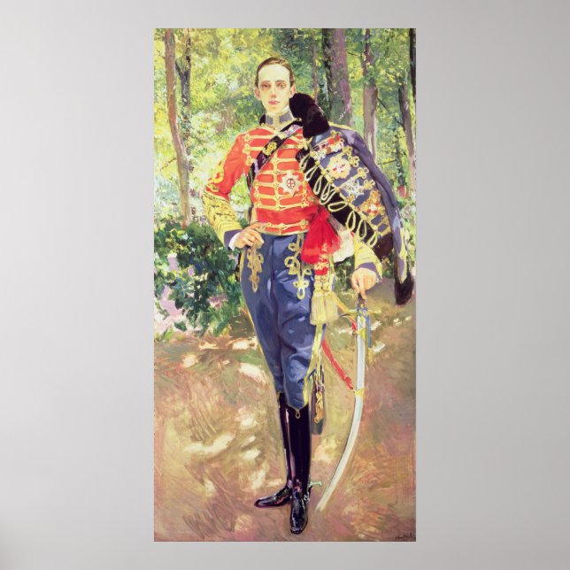 Portrait of King Alfonso XIII Poster (Front)