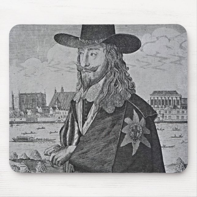 Portrait of King Charles I Mouse Mat (Front)