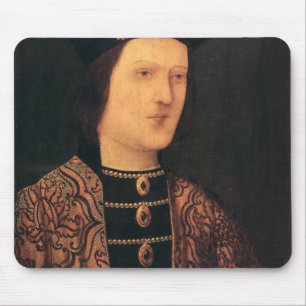 Portrait of King Edward IV of England Mouse Mat