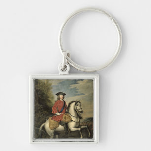 Portrait of King George I, 1717 Key Ring