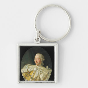 Portrait of King George III after 1760 Key Ring
