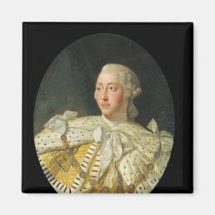 Portrait of King George III after 1760 Magnet