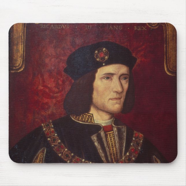 Portrait of King Richard III Mouse Mat (Front)