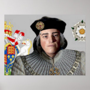 Portrait of King Richard III Poster