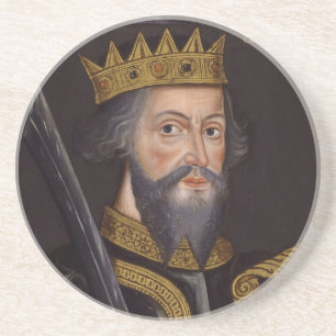 Portrait of King William I The Conqueror Coaster