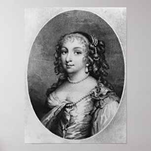 Portrait of Lady Denham Poster