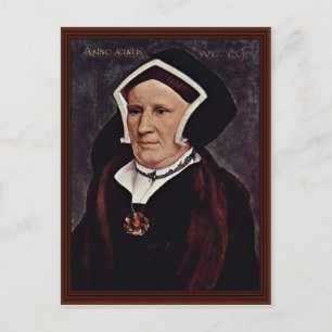 Portrait Of Lady Margaret Butts Postcard