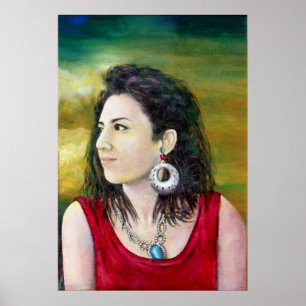 PORTRAIT OF LADY POSTER