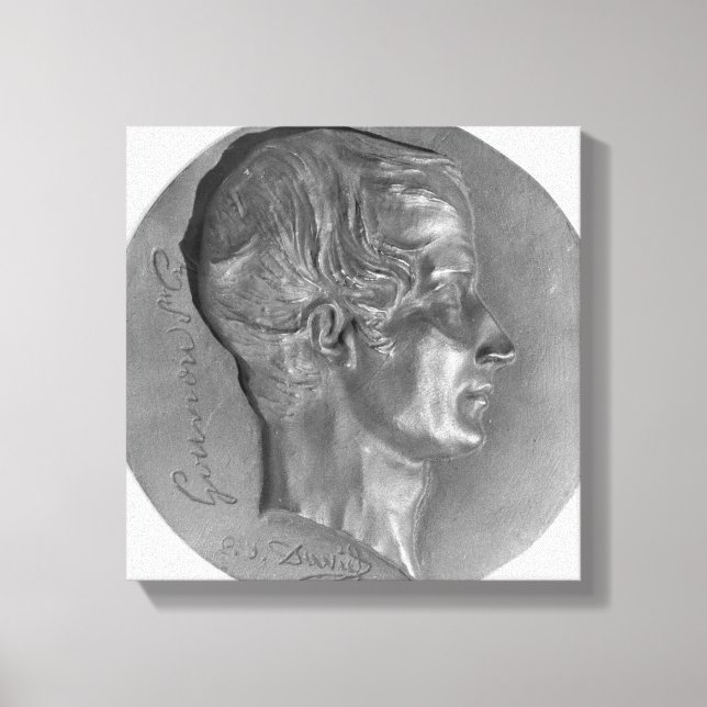 Portrait of Laurent de Gouvion Saint-Cyr Canvas Print (Front)