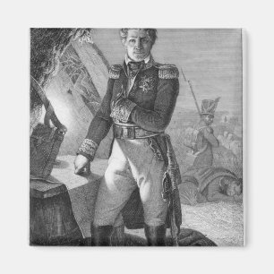 Portrait of Laurent de Gouvion Saint-Cyr Magnet