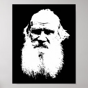 Portrait of Leo Tolstoy Poster
