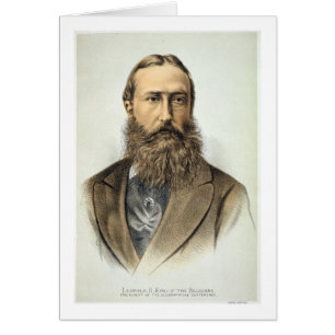 Portrait of Leopold II (1835-1909), King of Belgiu