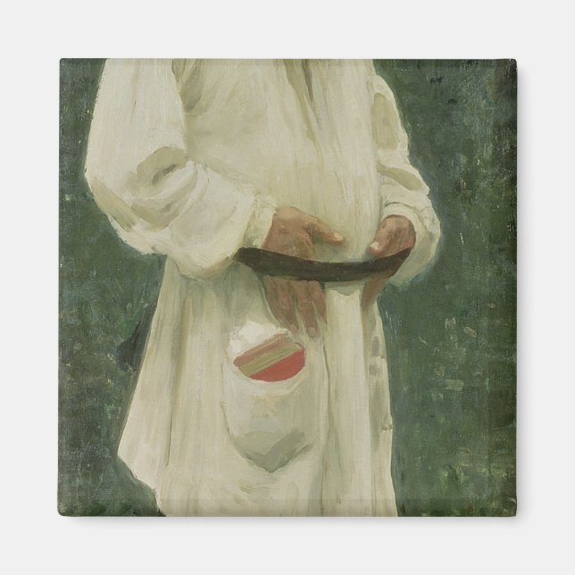 Portrait of Lev Tolstoy  1901 Magnet (Front)