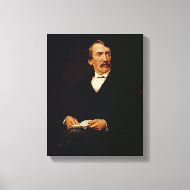 Portrait of Livingstone Canvas Print (Front)