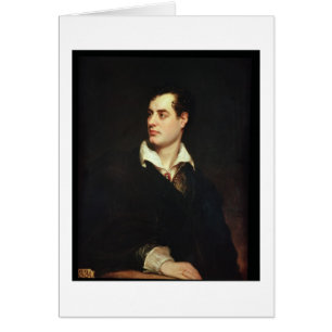 Portrait of Lord Byron (1788-1824) (oil on canvas)