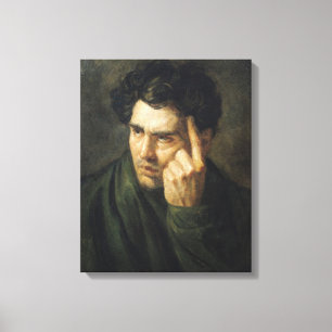 Portrait of Lord Byron Canvas Print