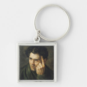 Portrait of Lord Byron Key Ring