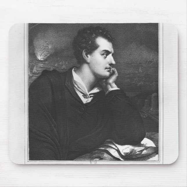 Portrait of Lord Byron Mouse Mat (Front)