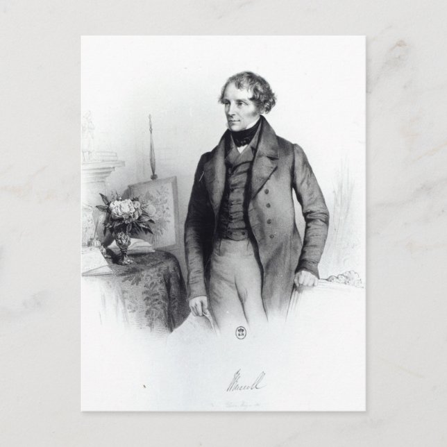Portrait of Lord John Russell Postcard (Front)