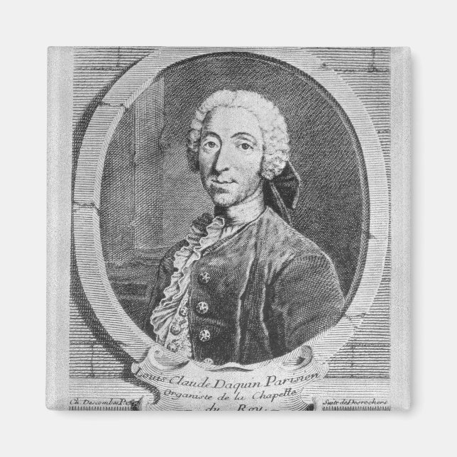 Portrait of Louis-Claude d'Aquin Magnet (Front)