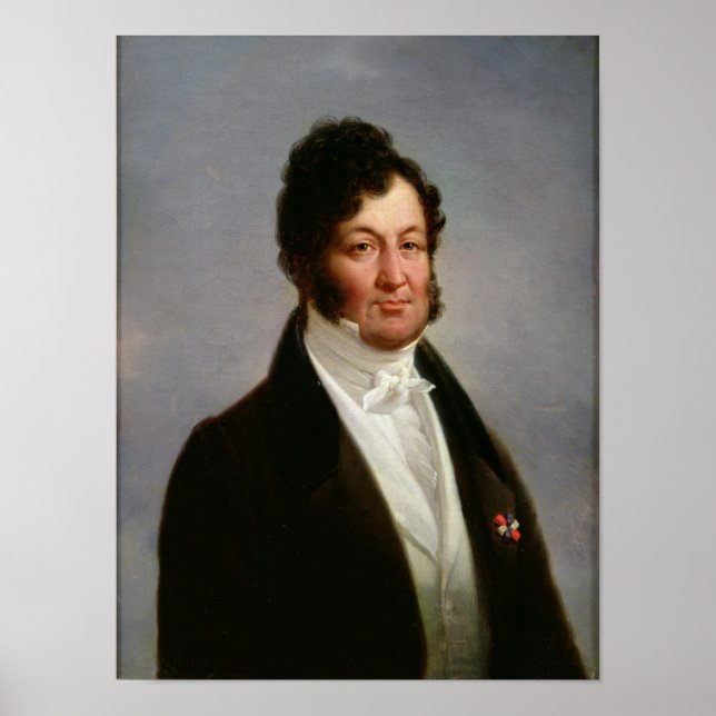 Portrait of Louis-Philippe  King of France Poster (Front)