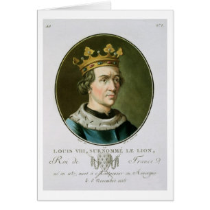 Portrait of Louis VIII, Called 'Le Lion', King of