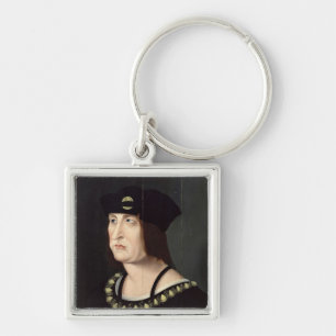 Portrait of Louis XII King of France Key Ring