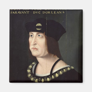 Portrait of Louis XII  King of France Magnet
