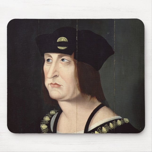 Portrait of Louis XII  King of France Mouse Mat (Front)