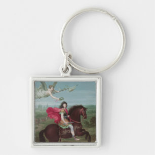 Portrait of Louis XIV 2 Key Ring