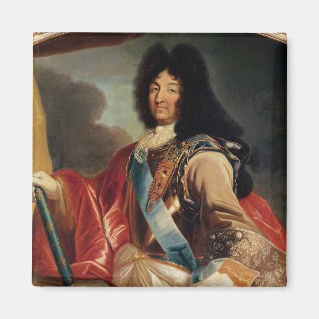 Portrait of Louis XIV 2 Magnet (Front)