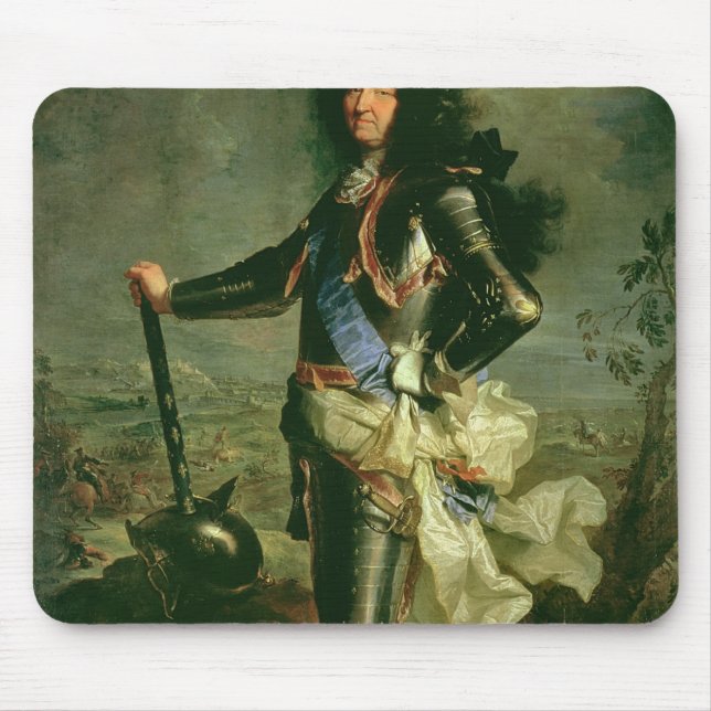 Portrait of Louis XIV Mouse Mat (Front)