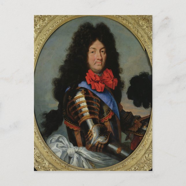 Portrait of Louis XIV Postcard (Front)