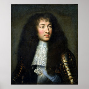 Portrait of Louis XIV Poster
