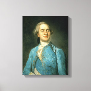 Portrait of Louis XVI 1775 Canvas Print