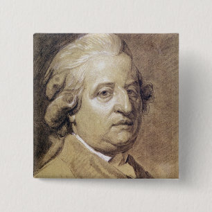 Portrait of Louis XVI King of France 15 Cm Square Badge
