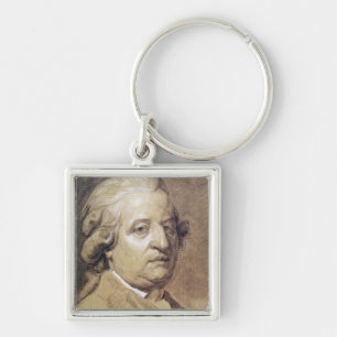 Portrait of Louis XVI  King of France Key Ring