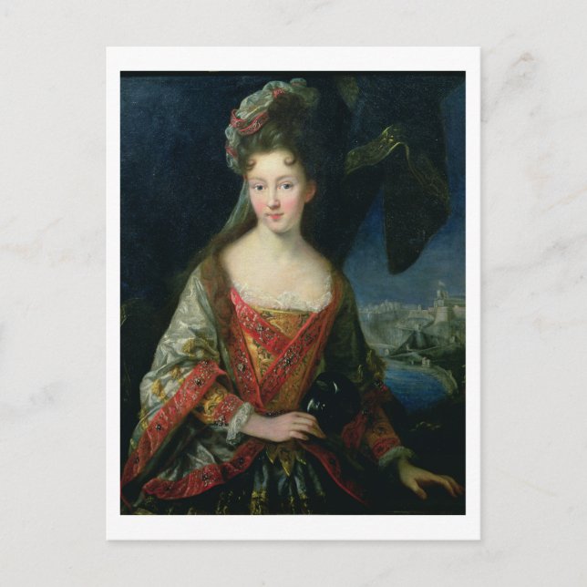 Portrait of Louise-Hippolyte (1687-1731), Princess Postcard (Front)