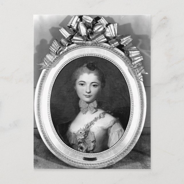 Portrait of Louise Honorine Crozat du Chatel Postcard (Front)