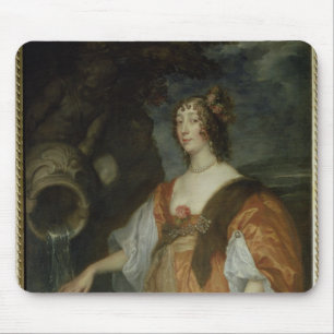 Portrait of Lucy Percy, Countess of Carlisle Mouse Mat